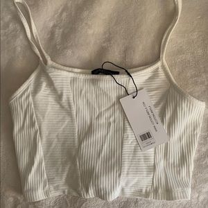 brand new seal beach boutique cropped tank